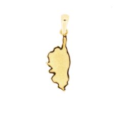 Pendentif de la Corse en or jaune