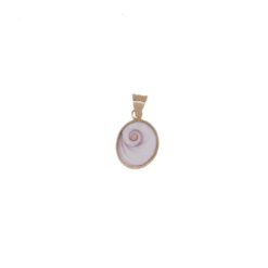 pendentif oeil de sainte lucie or jaune