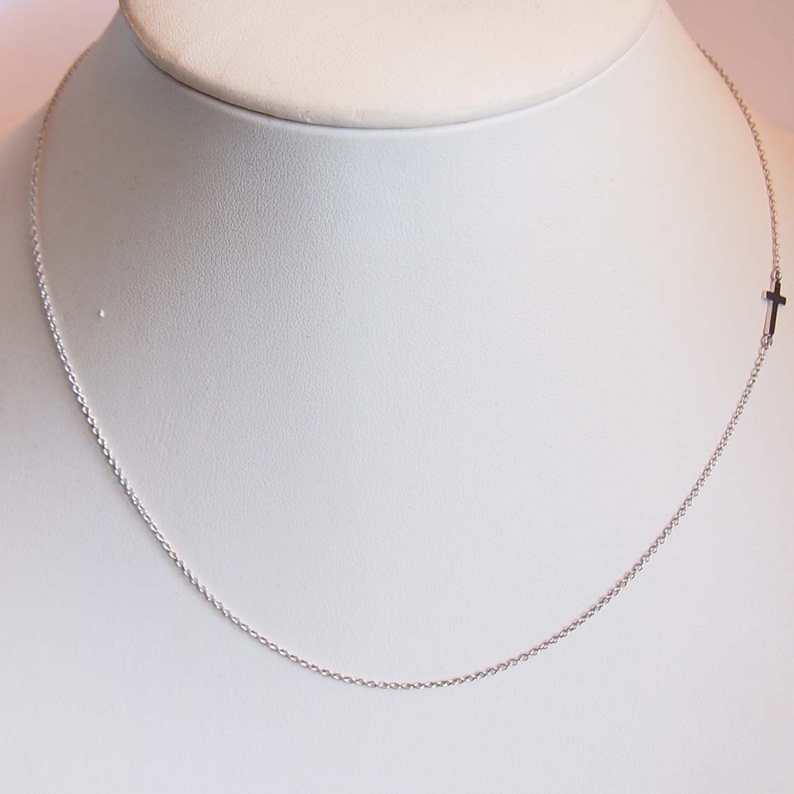 Collier Multi Rangs Croix Pour Femme, Pendentif Zircon, Chaîne Ajustab