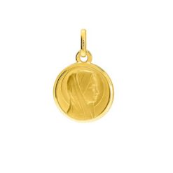 médaille vierge Marie or jaune