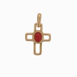 2 Pendentifs Corail En émail Vitrifié Doré - Bijoux DIY, Style Marin Et Vintage