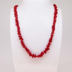 Collier cupolino corail rouge