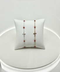 Bracelet argent croix OZ