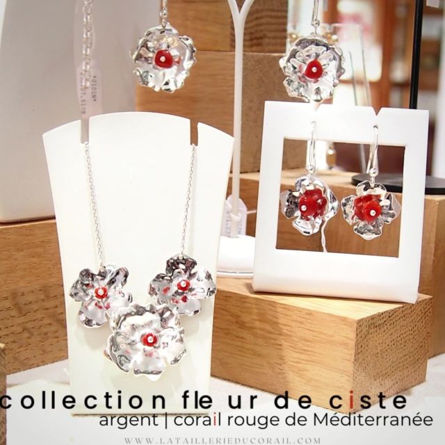 La fleur de ciste comme fil rouge d'une collection.
Argent 925 pour les pétales aux reflets lumineux et pistil de corail rouge de méditerranée. 🌺
🤩👌
@lataillerieducorail.com/bijouterie-fantaisie-boucles-oreilles-corail/boucles-doreille-fleur-de-ciste-petit-modele-simple/

 #bijoux #bijouterie #bijouxaddict #bijouxcorail #bijouxcorailnaturel #lataillerieducorail #lataillerieducorailportovecchio #fattuincorsica #bijouterierobbezmasson #bijouterieportovecchio #corail #rougecorail #madeincorsica #souvenirdecorse #corsica
